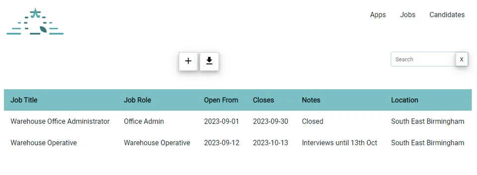 Candidate review and starter handoff workflow